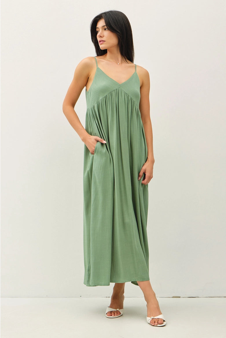 Esme Baby Doll Maxi Dress