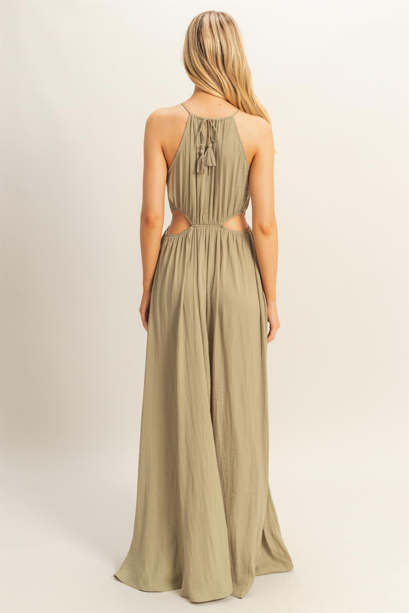 Talia Cut Out Maxi Dress