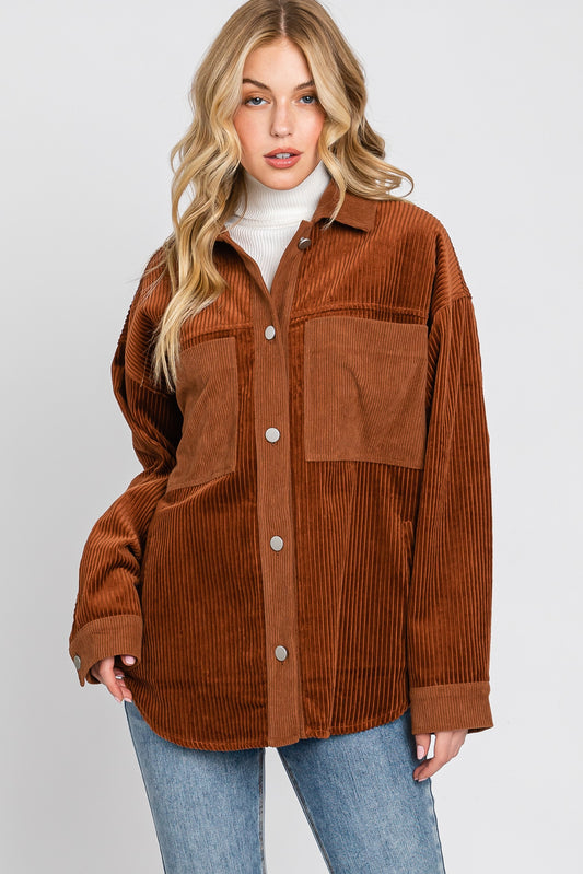 Ember Corduroy Shacket