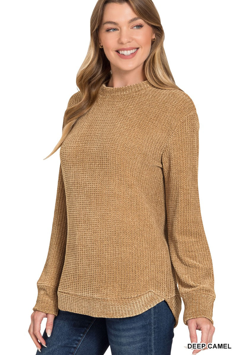 Haven Waffle Knit Pullover