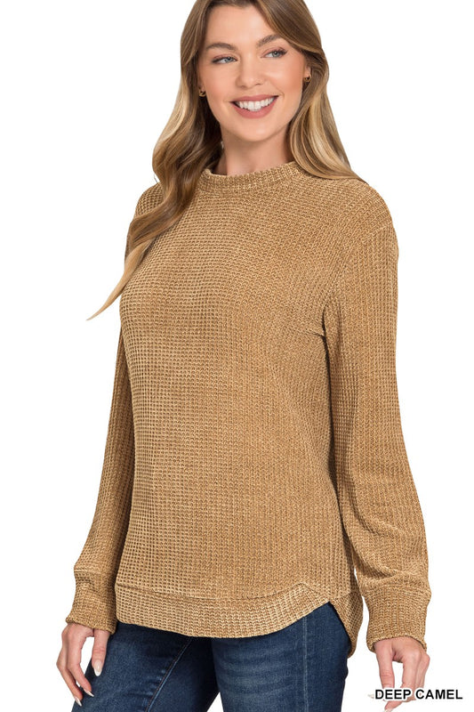 Haven Waffle Knit Pullover