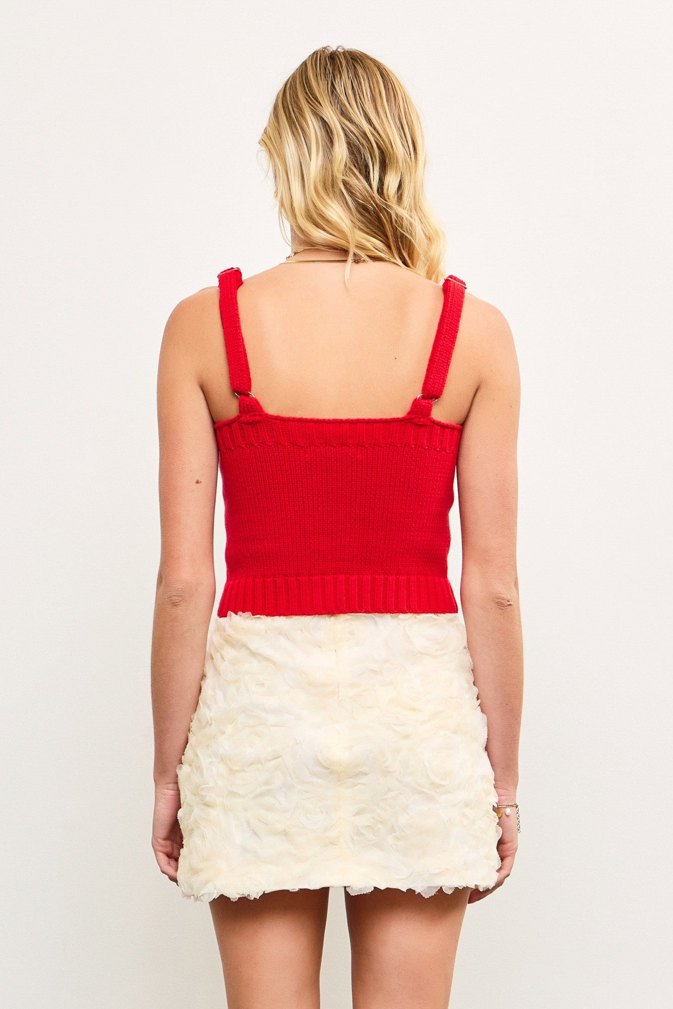 Nola Corset Rib Sweater Top