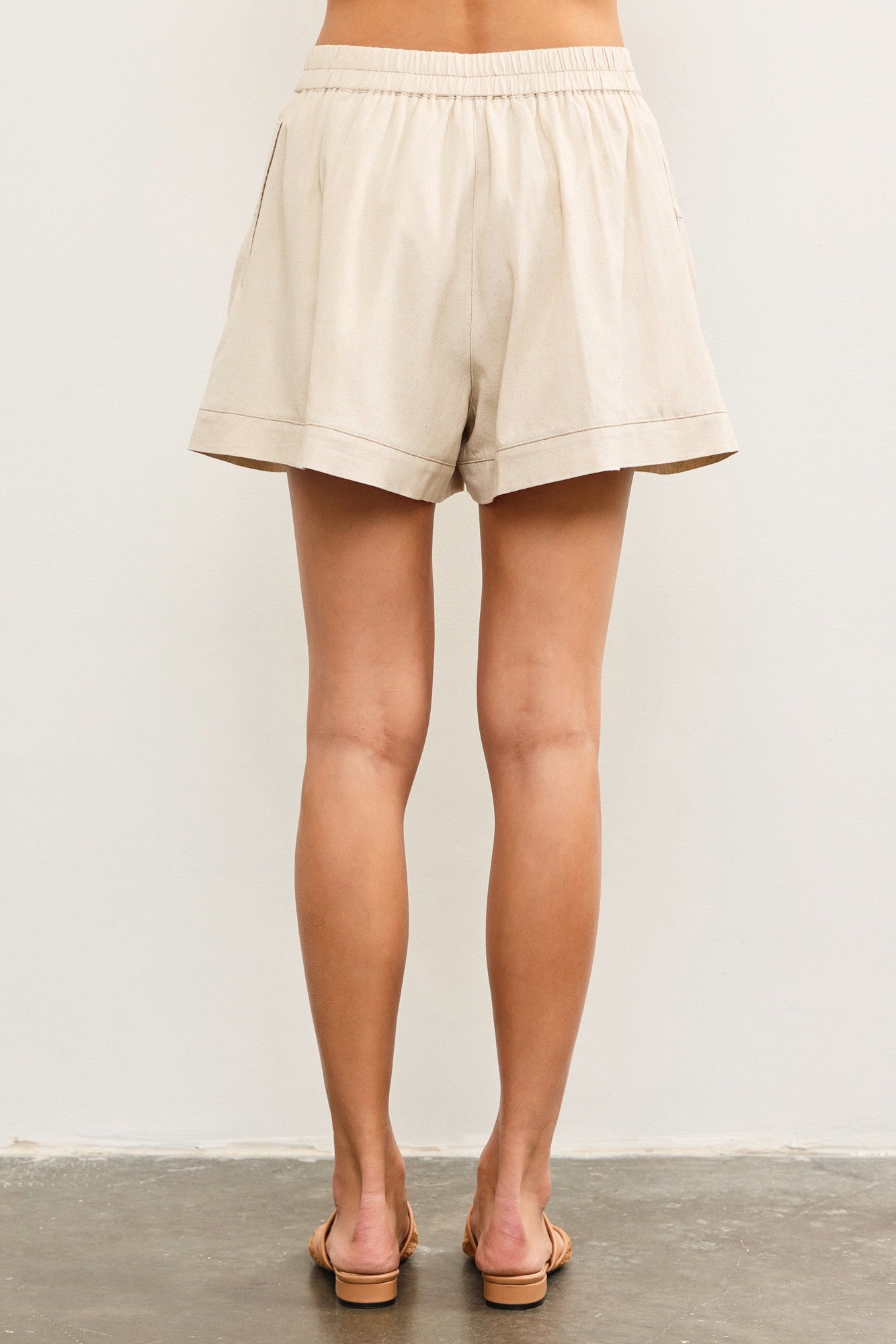 Dahlia Pleated Flare Shorts
