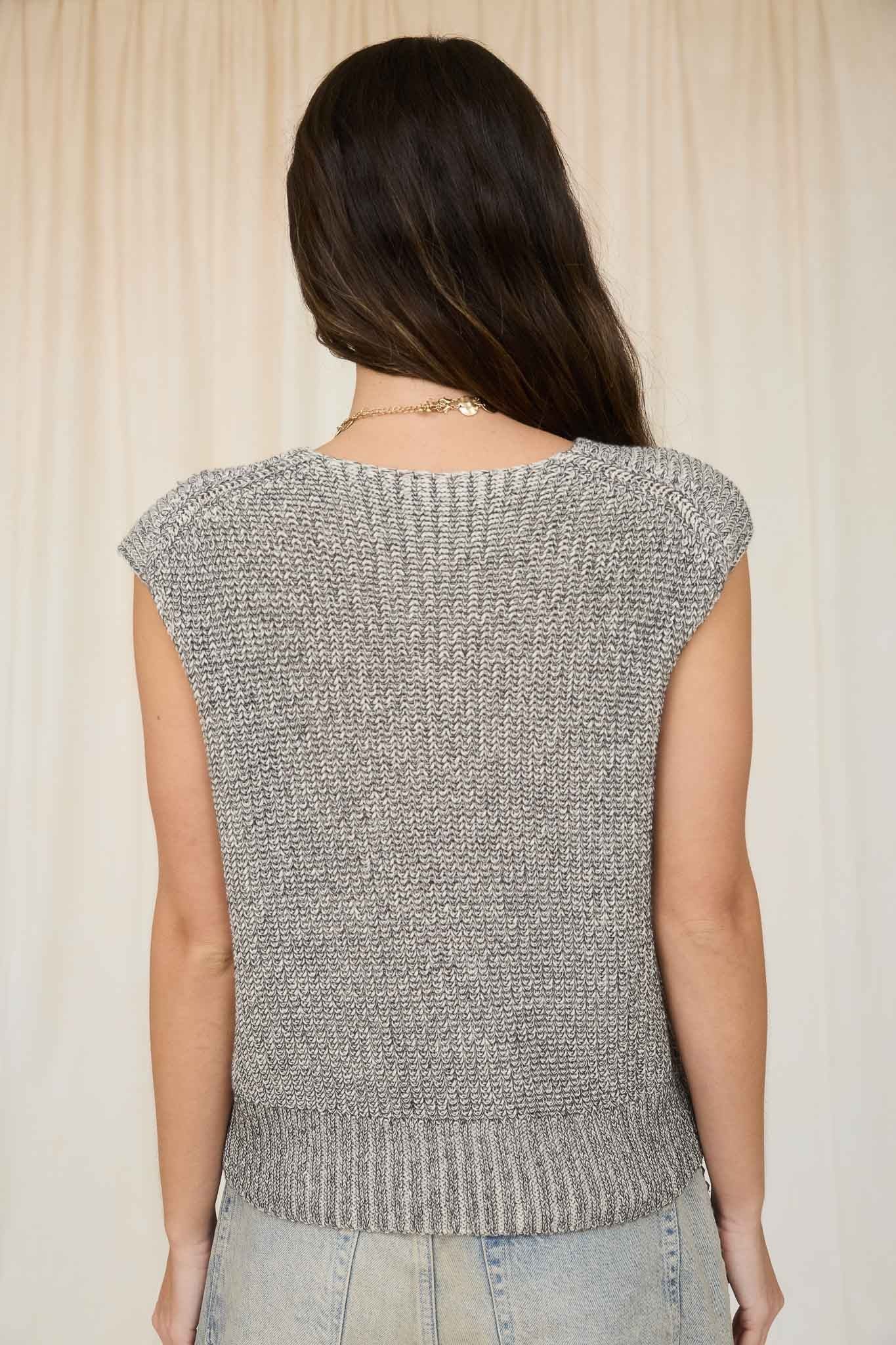 Rowan Button Knit Vest