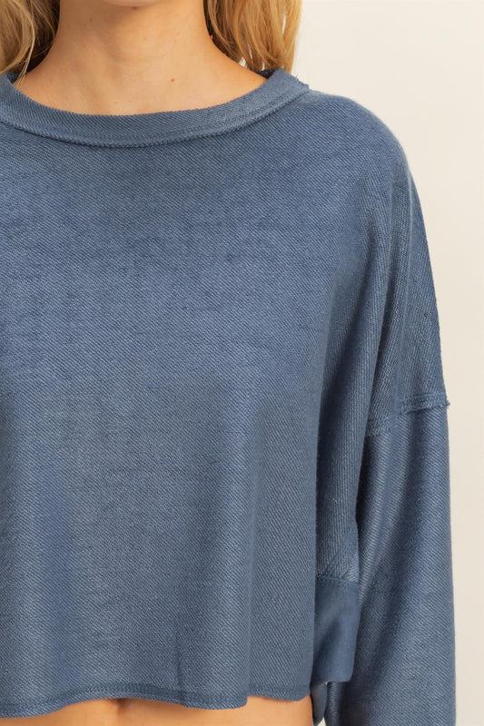 Cove Cropped Long Sleeve