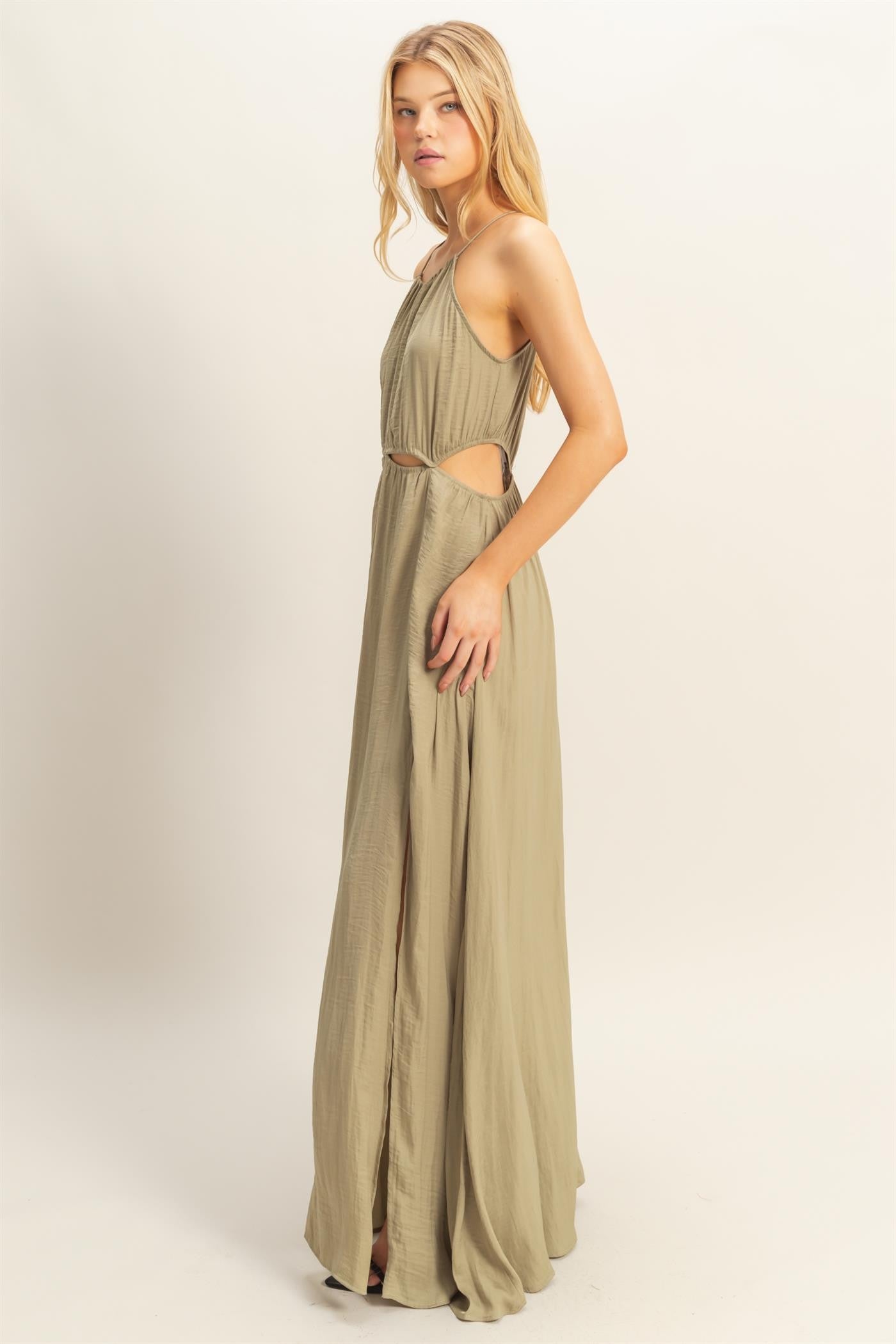 Talia Cut Out Maxi Dress