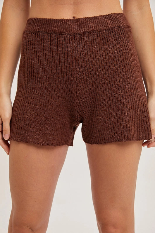 Charlie Side Slit Top And Shorts Set