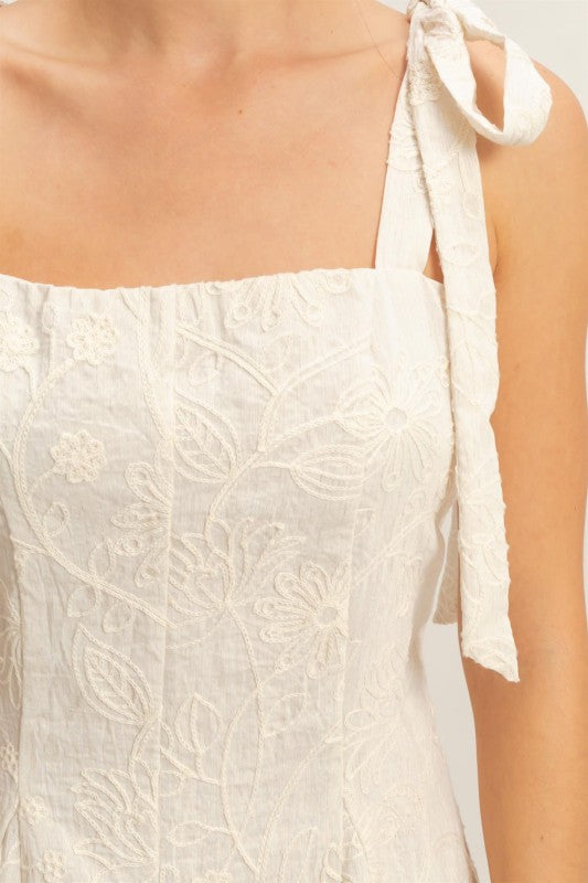 Meadow Bloom Tie Romper