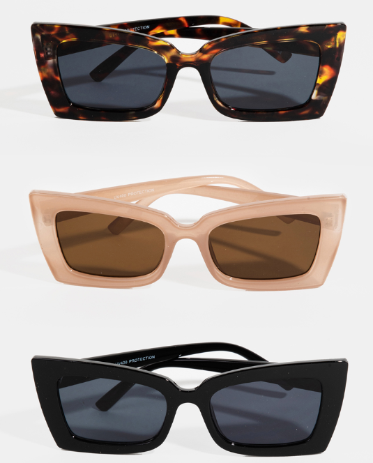 Carrie Rectangular Sunglasses