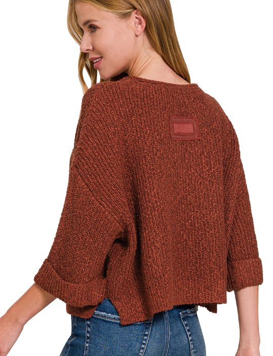 Autumn Ember Knit Top
