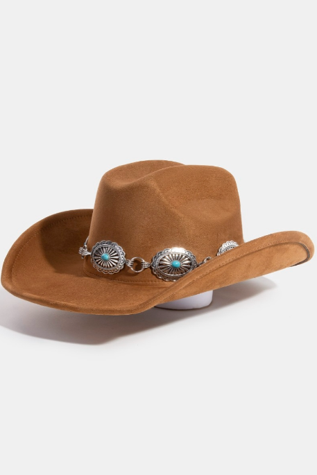 Josie Turquoise Concho Cowboy Hat