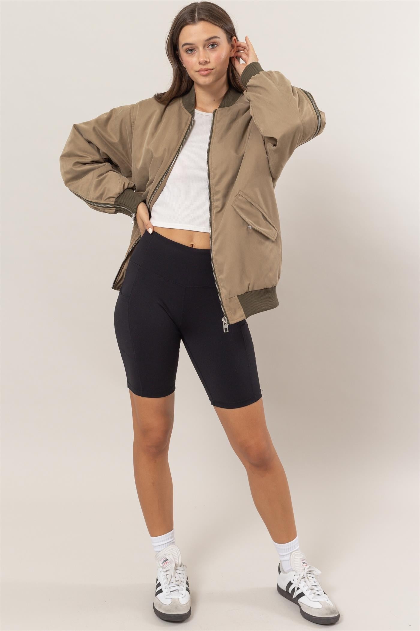 Atlas Zip Bomber Jacket