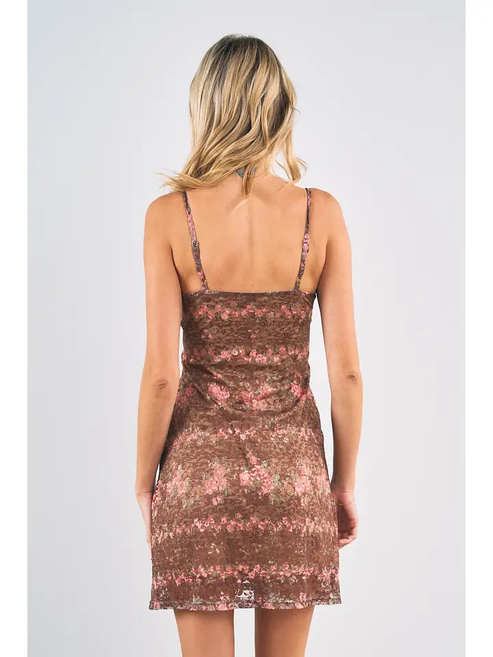 Rosalia Floral Mini Dress