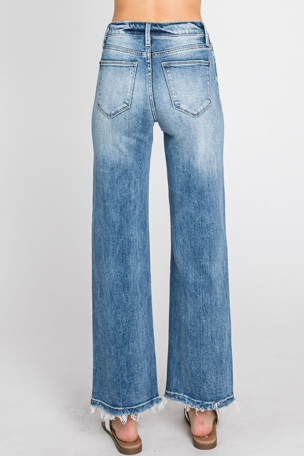Everly High Rise Straight Jeans
