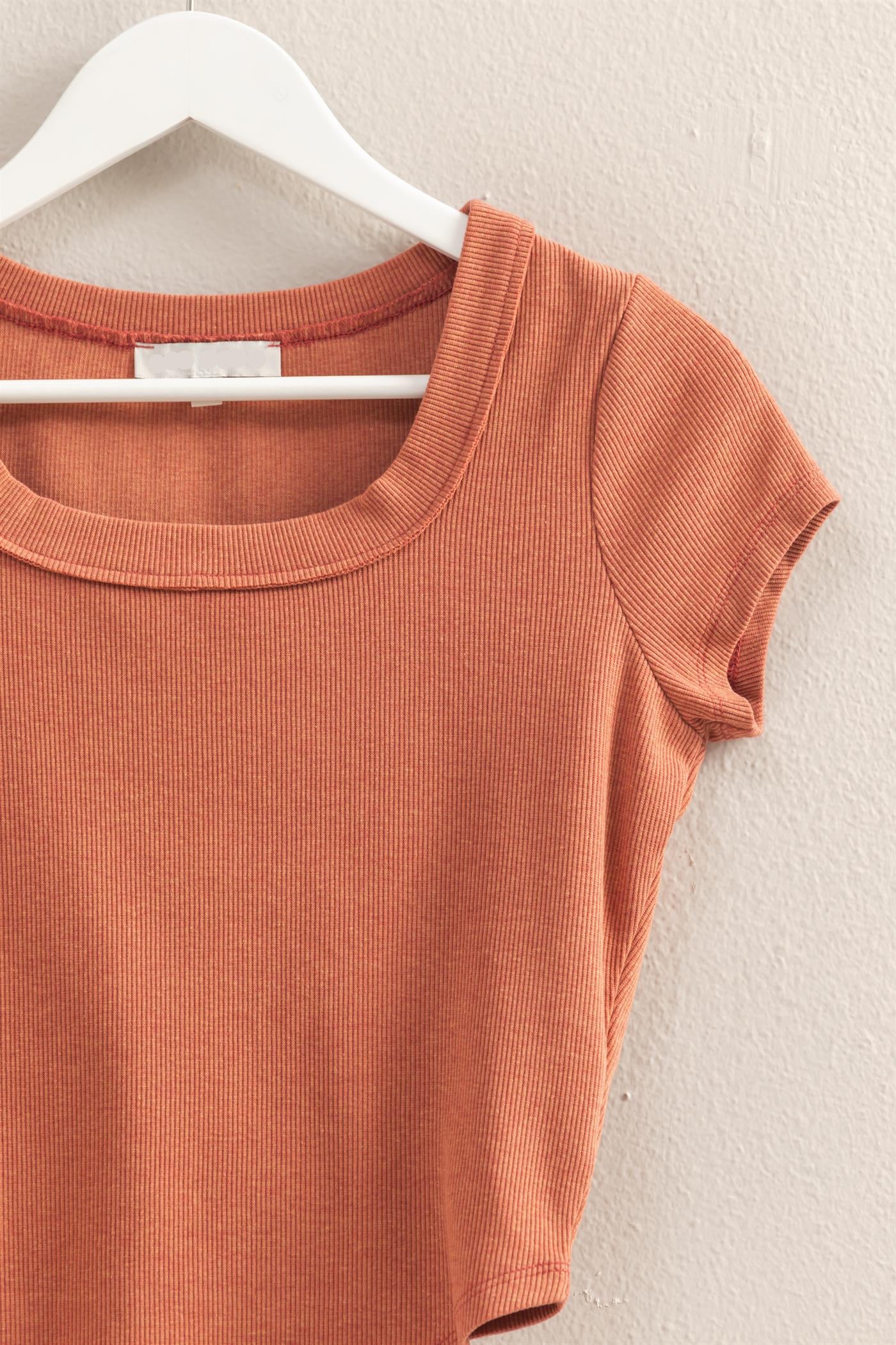 Callie Ribbed Tee