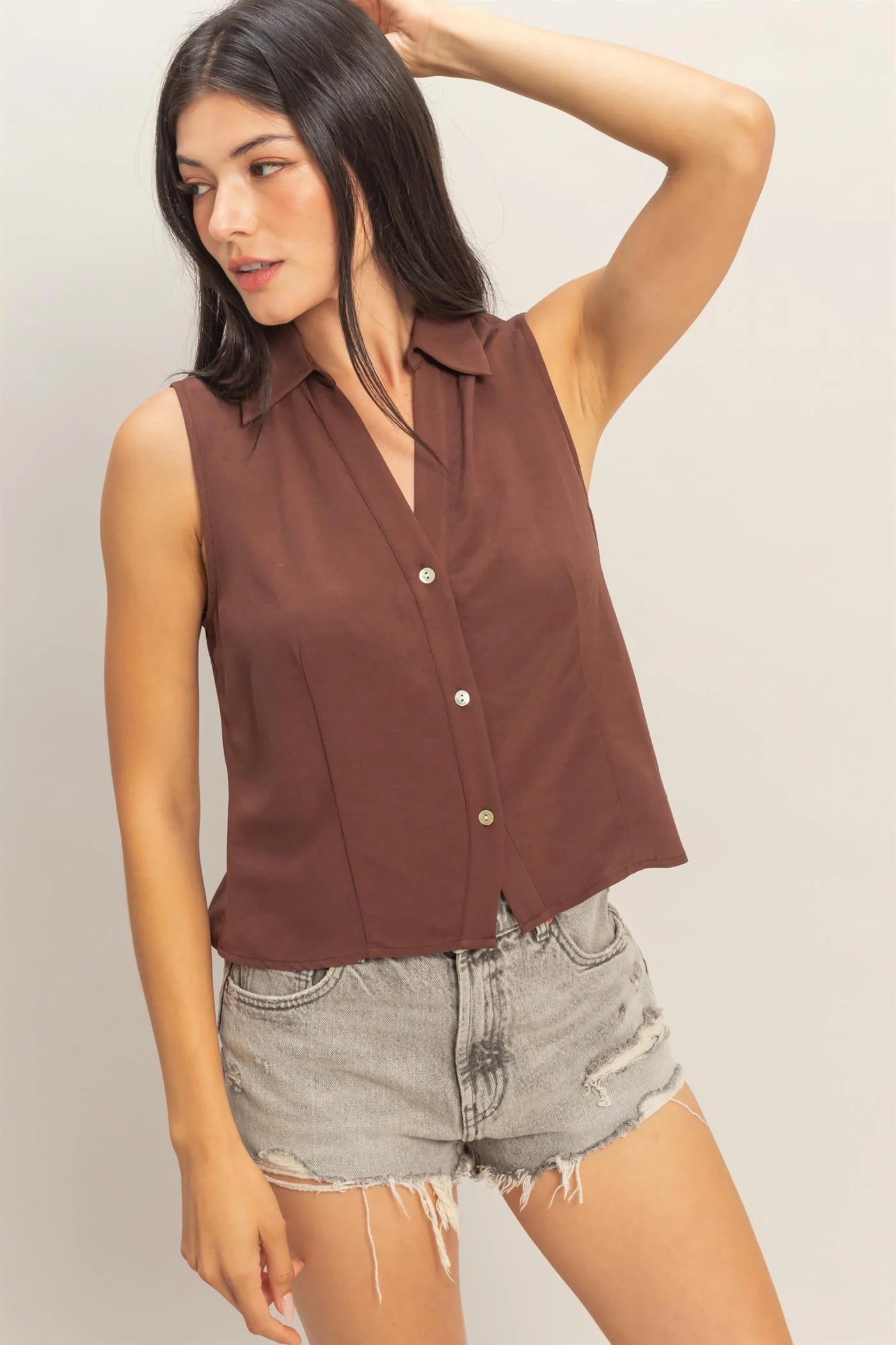 Rowan Sleeveless Top
