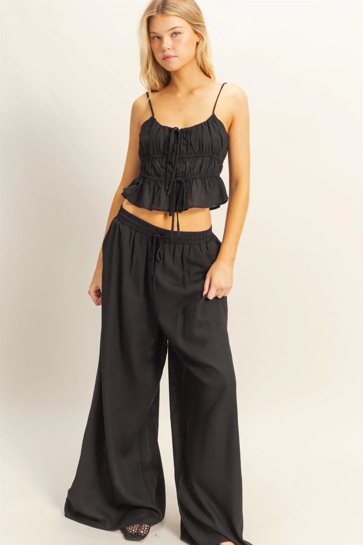 Raven Linen Pants