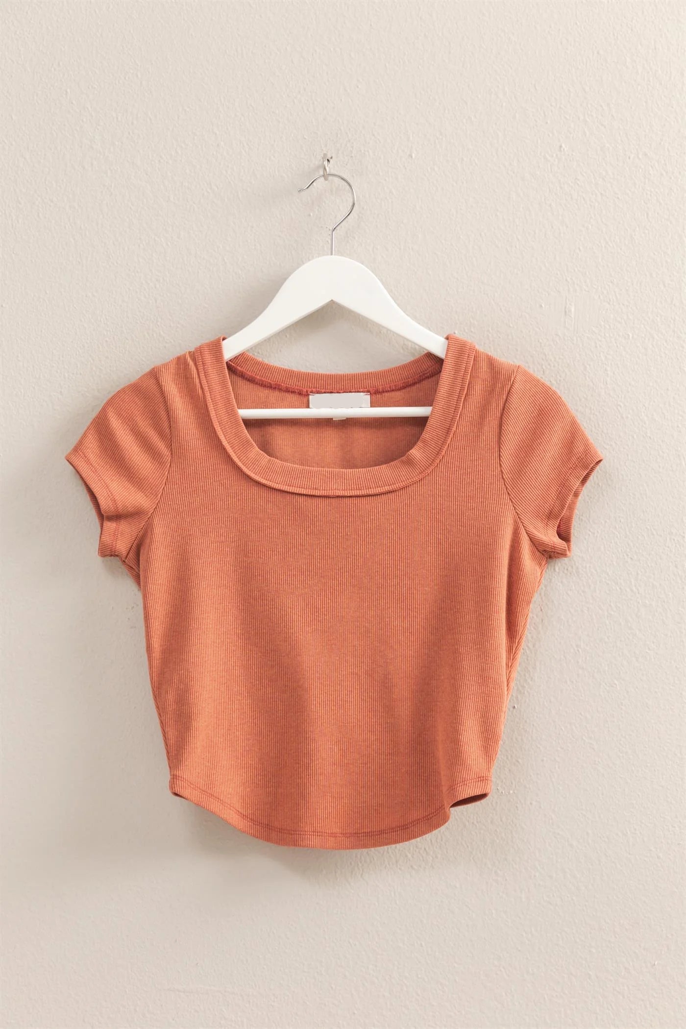 Callie Ribbed Tee