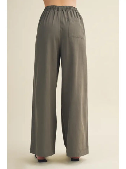 Mila Wide Drawstring Trousers