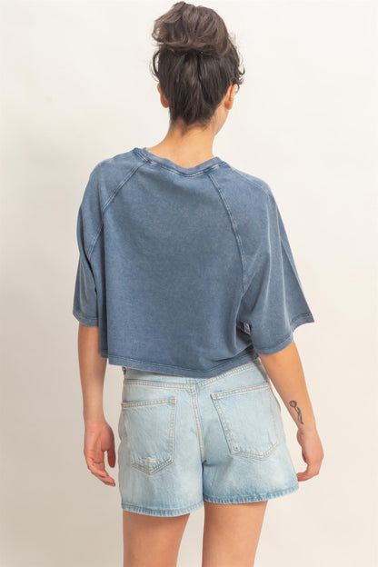 Lived In Crop Tee