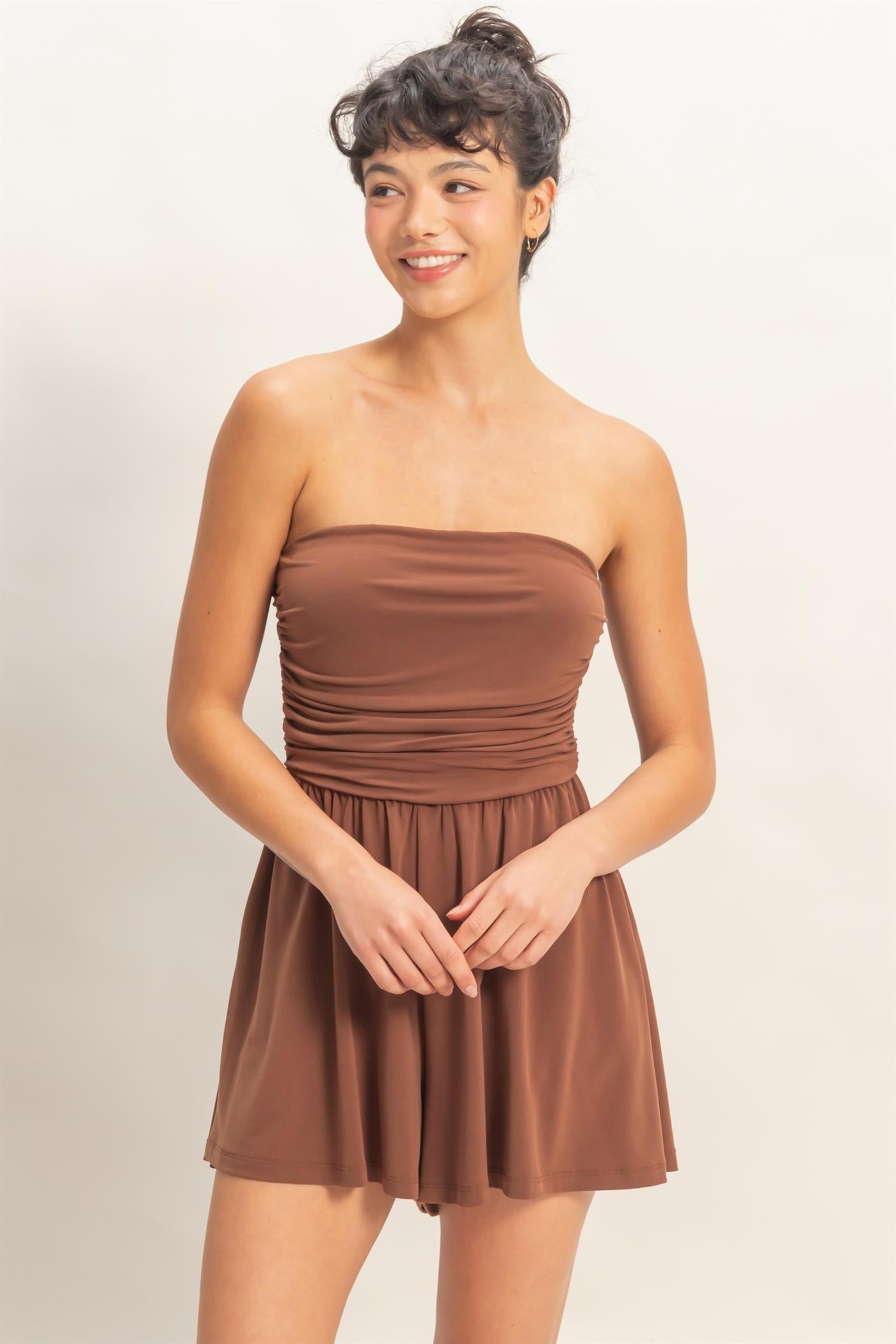 Mocha Muse Romper