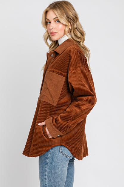 Ember Corduroy Shacket