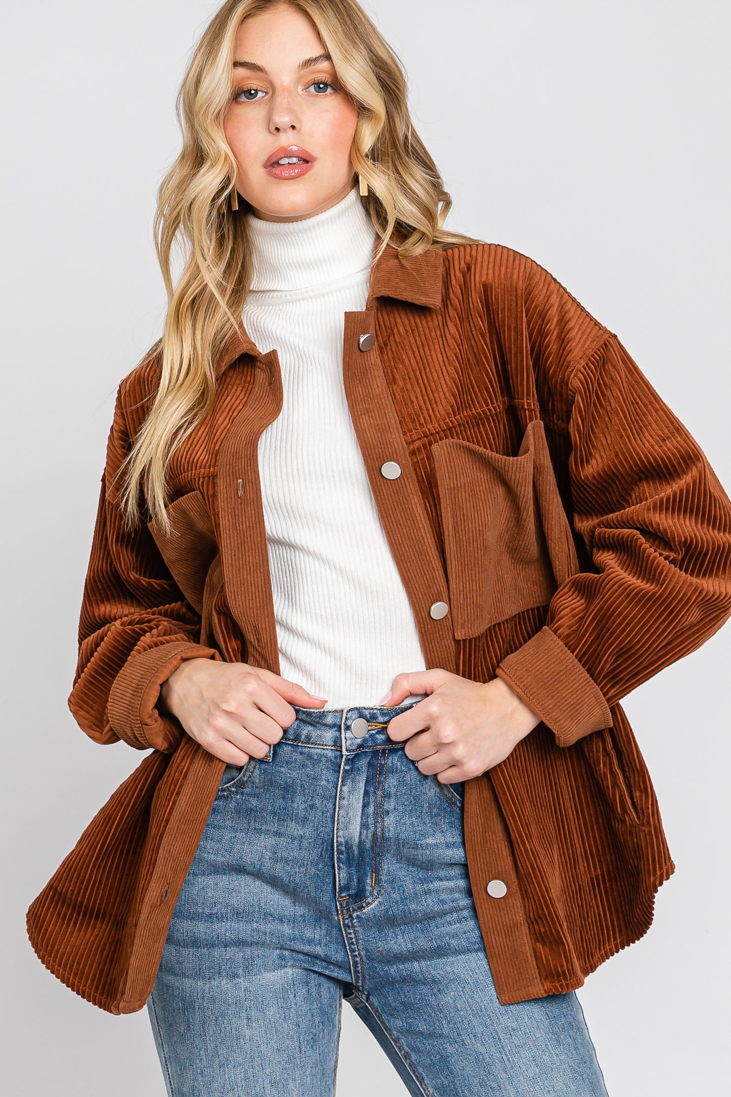 Ember Corduroy Shacket