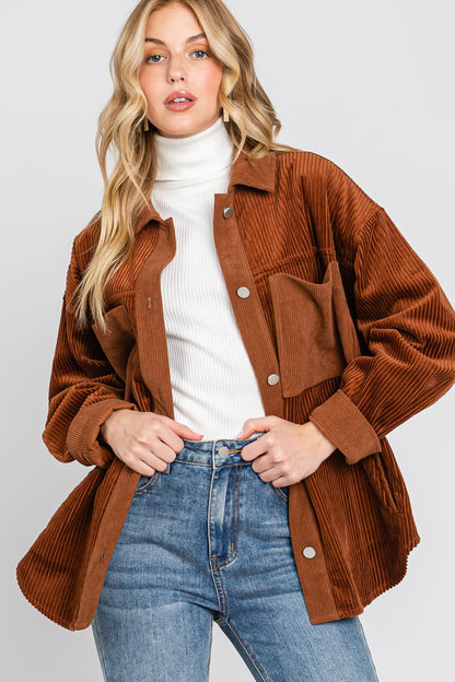 Ember Corduroy Shacket