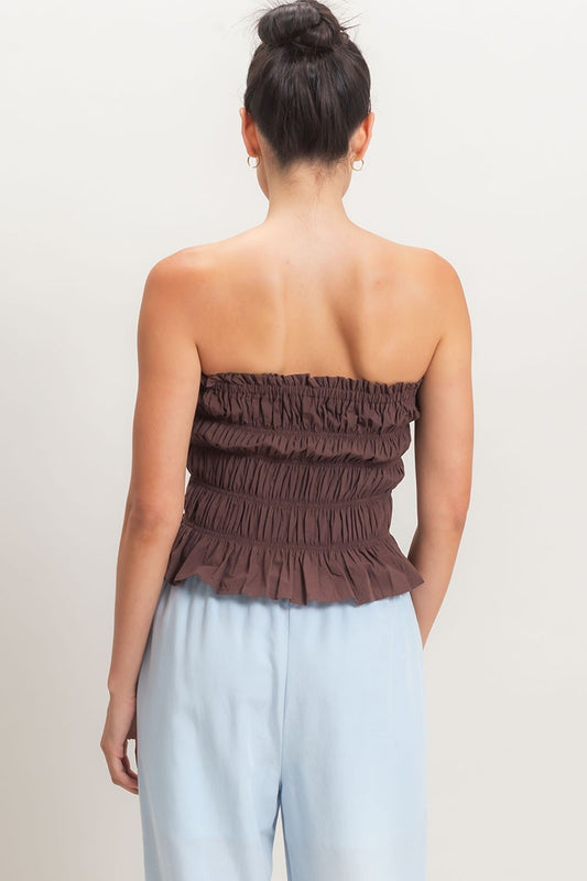 Solana Smocked Tube Top
