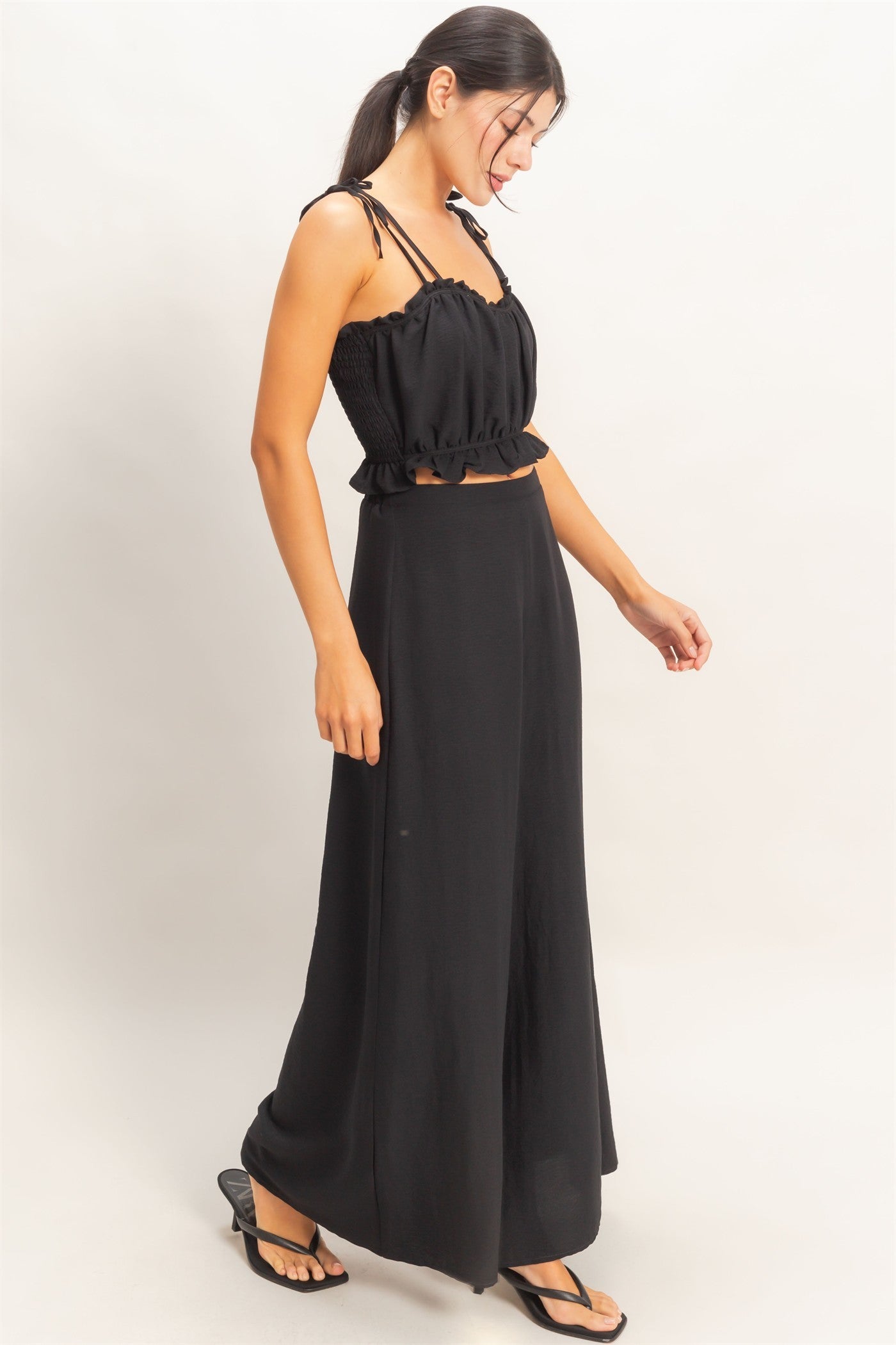 Sabrina Tie-Strap Top