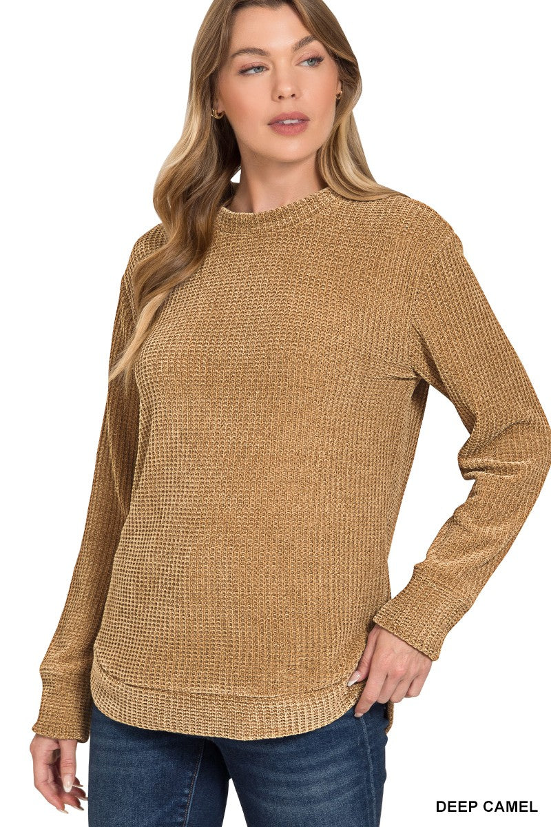 Haven Waffle Knit Pullover