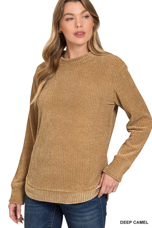 Haven Waffle Knit Pullover