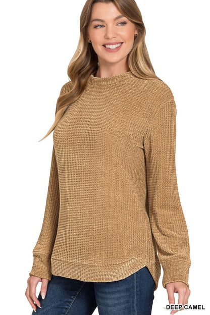 Haven Waffle Knit Pullover