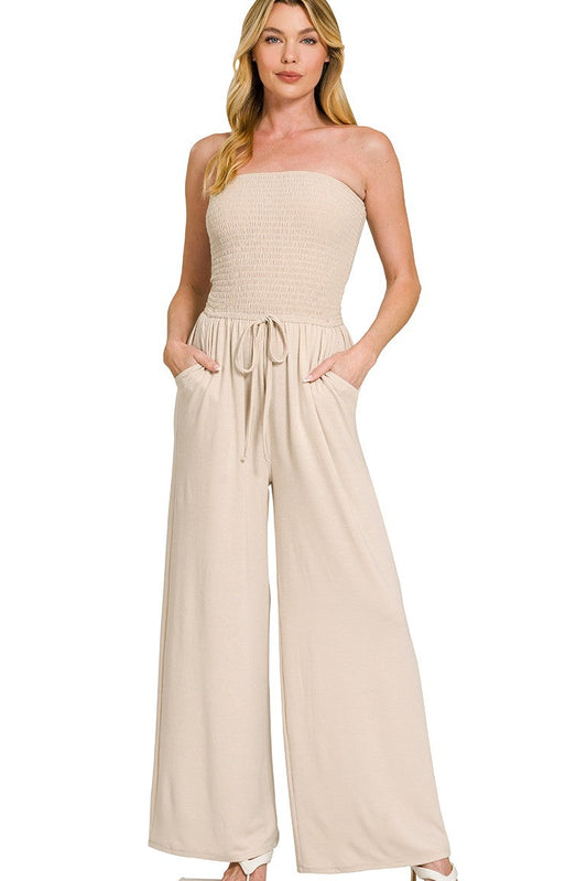 Delaney Strapless Jumpsuit