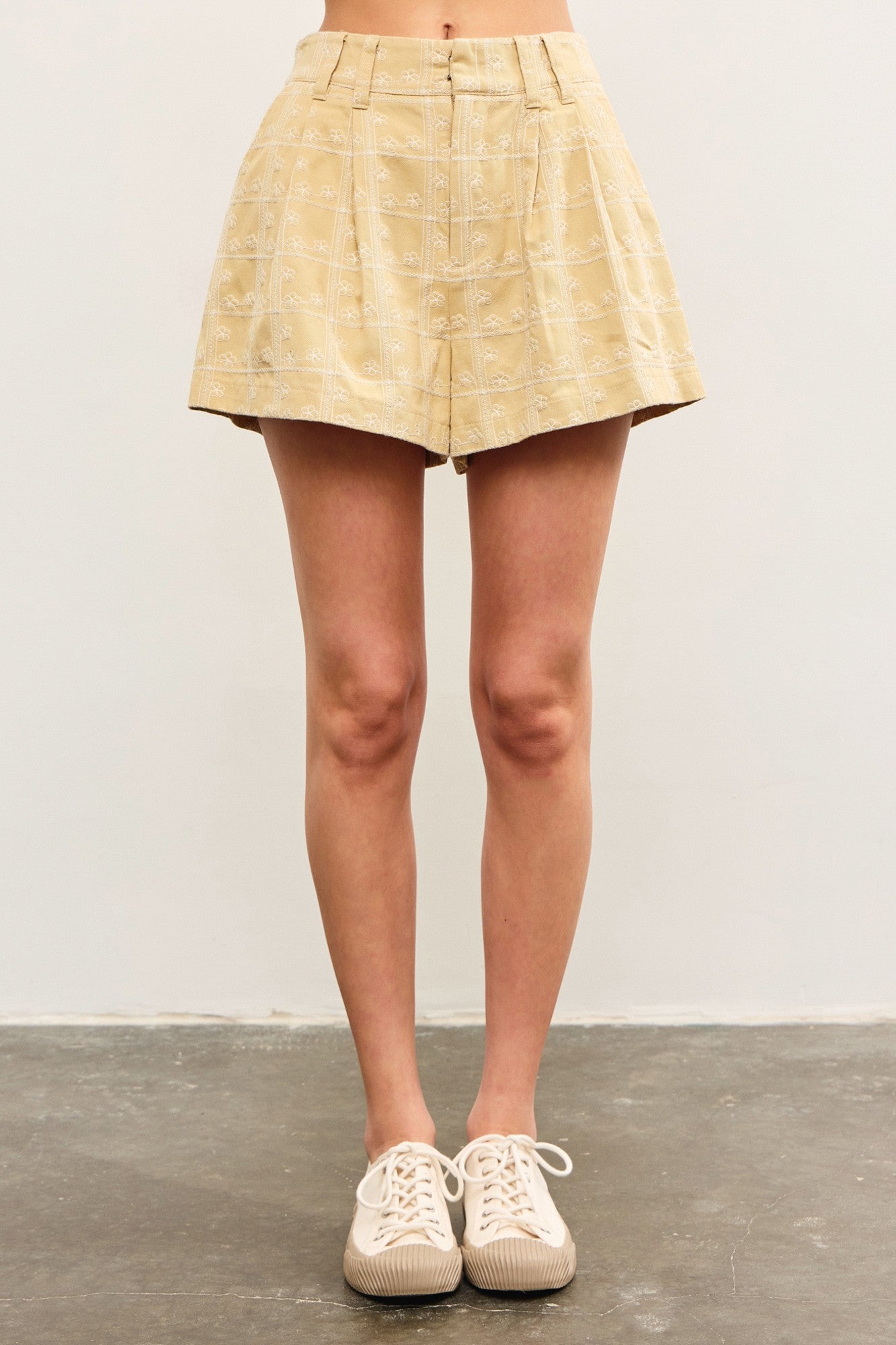 Poppy Pintuck Shorts