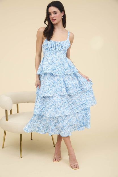 Juliette Floral Tiered Dress