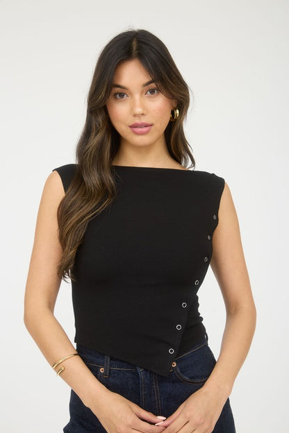 Lola Grommet Top