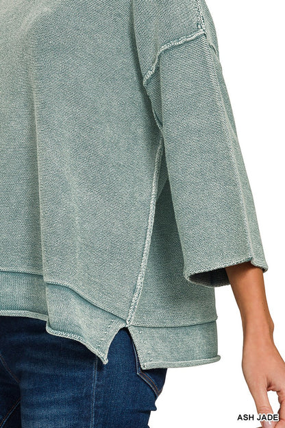 Juniper Washed Knit Pullover