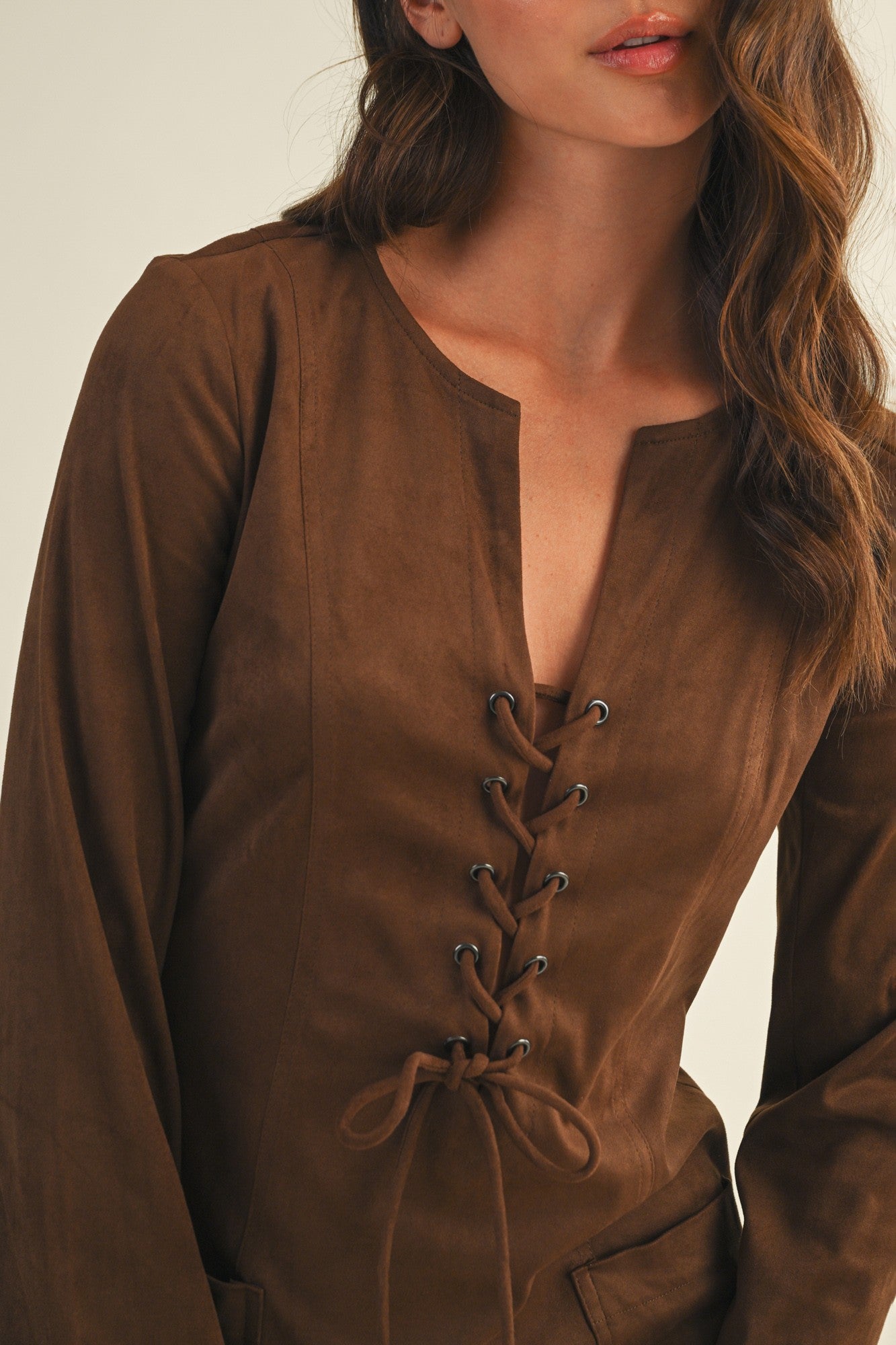 Dakota Lace-Up Dress