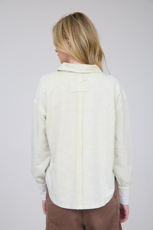 Haven Polo Pullover Top