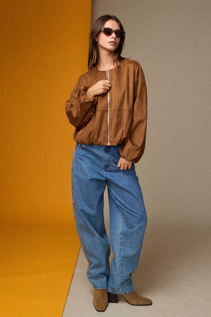 Wilder Suede Zip Jacket