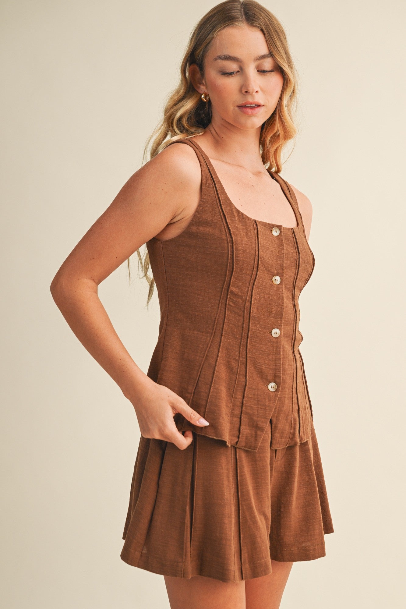 Sorelle Pintuck Vest