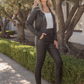 Fitted Faux Leather Pants