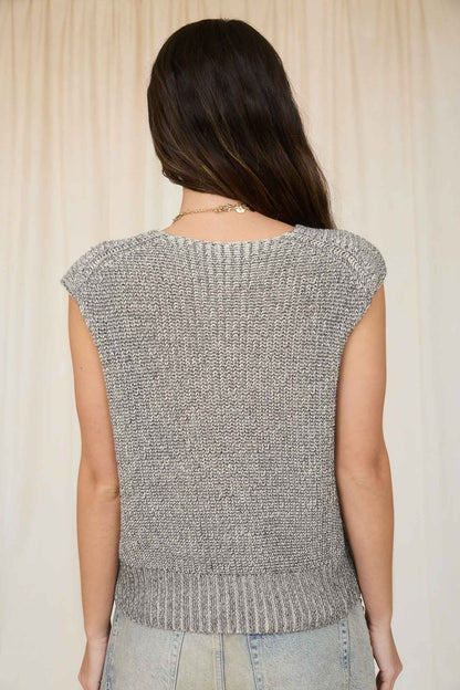 Rowan Button Knit Vest