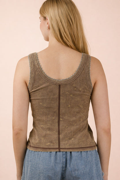Desert Ribbed Tank