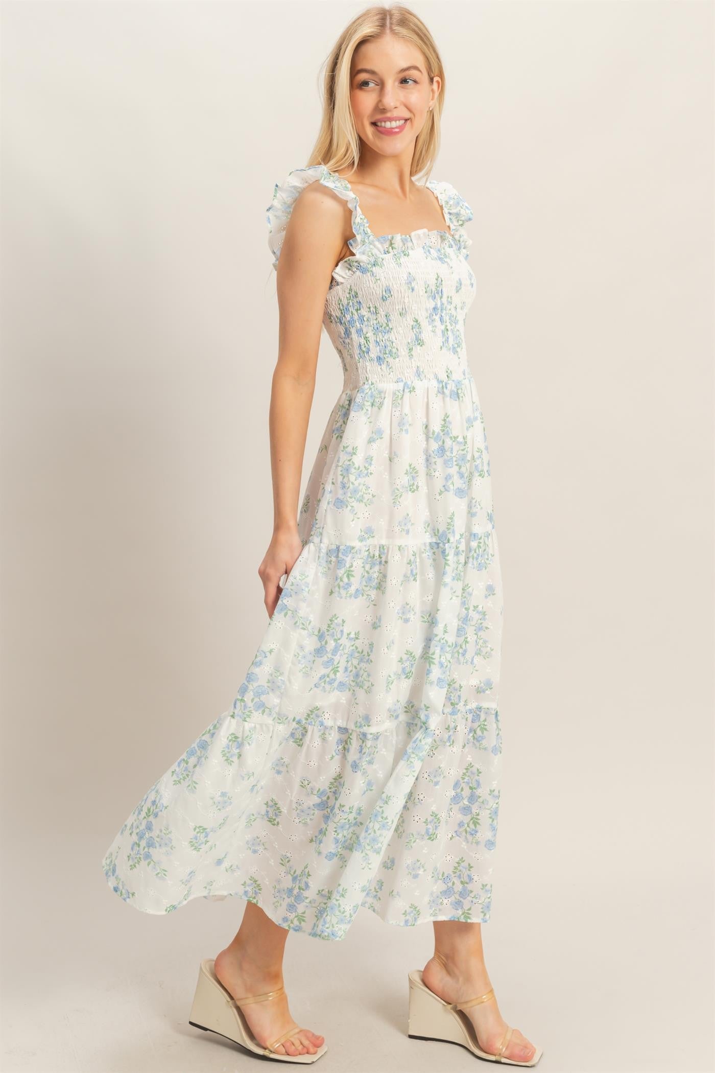Elodie Floral Maxi Dress