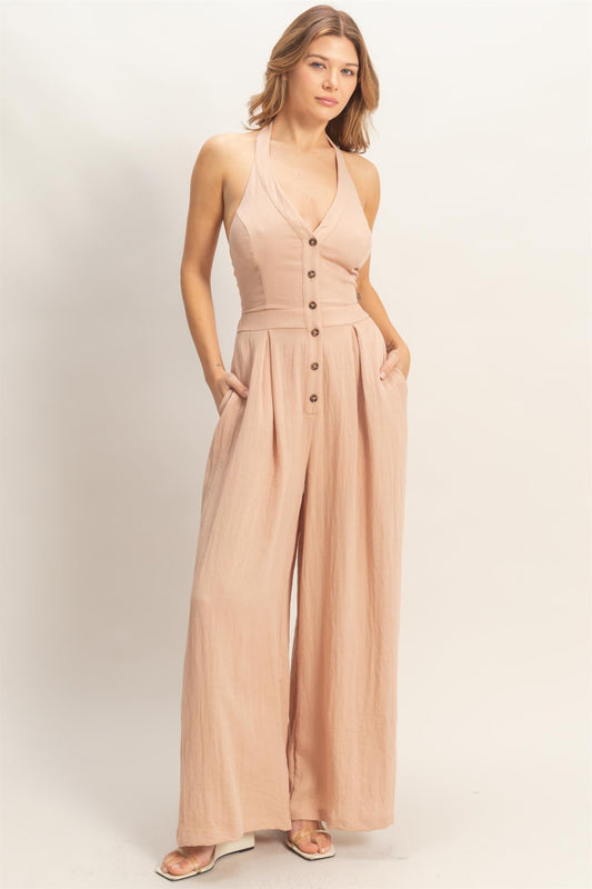 Rosalie Wide-Leg Jumpsuit