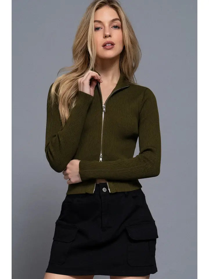 Sloane Zip Top
