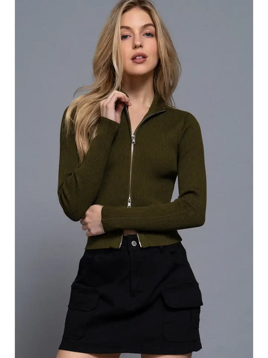 Sloane Zip Top
