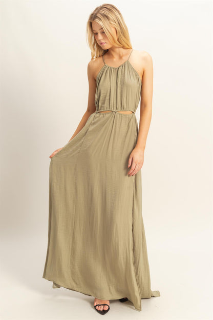 Talia Cut Out Maxi Dress